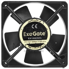 Вентилятор для корпуса ExeGate EX12025B2P черный, 120 мм, 1550 об/мин, 25 дБ, 2 pin