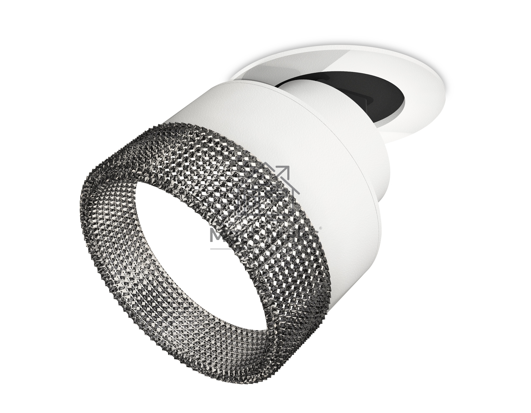 Светильник Ambrella Light XM8101541 SWH/BK белый песок/тонированный GX53 (A2241, A2105, C8101, N8484)
