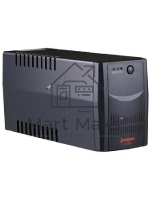 Источник бесперебойного питания ExeGate EP212516RUS Power Back BNB-800 800VA, черный, 2 евророзетки