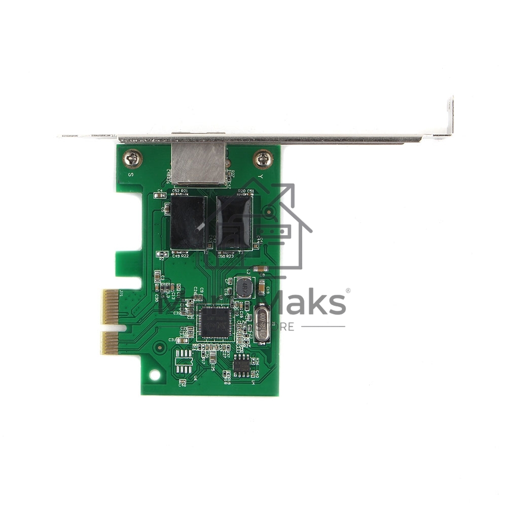 Сетевой адаптер Ethernet Gembird NIC-GX1 1000/100/10, PCI-express, чипсет RTL8111C