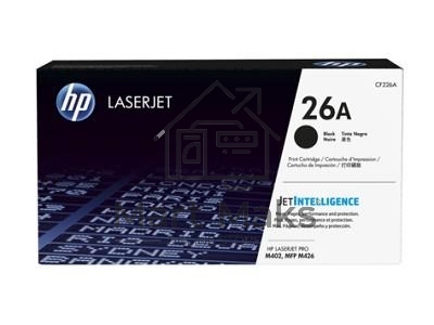 Тонер Картридж HP 26A CF226A черный для HP LJ Pro M402/M426 (3100стр.)