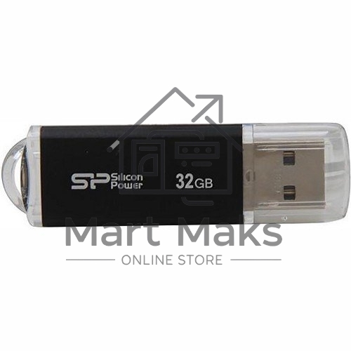 Флешка USB R/W Silicon Power R/W 32Gb Ultima II-I Series SP032GBUF2M01V1K USB2.0 черный