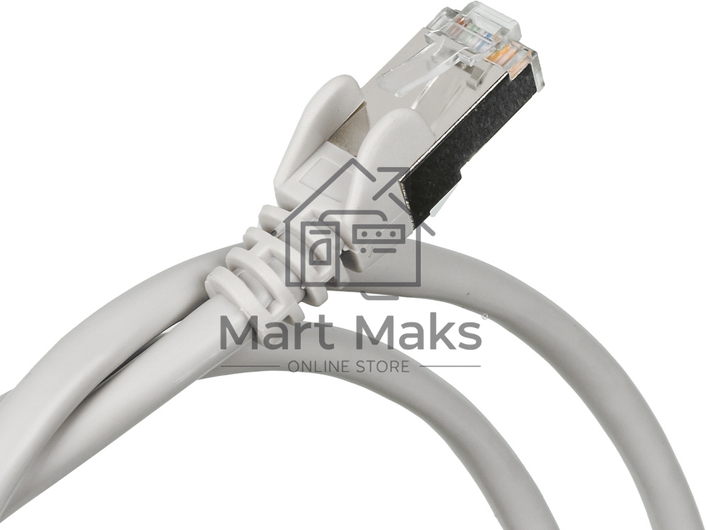 Кабель Патч-корд Lanmaster TWT-45-45-1.0/S-GY вилка RJ-45-вилка RJ-45 кат.5е 1м серый LSZH (уп.:1шт)
