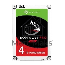 Жесткий диск Seagate Original SATA-III 4Tb ST4000NE001 NAS Ironwolf Pro (7200rpm) 256Mb 3.5