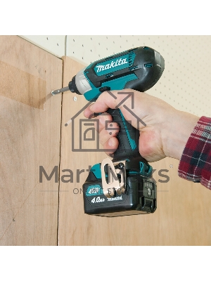Аккум.гайковерт Makita TD110DZ 10.8В Li-ion 0-3500у\м 110Нм 1.2кг кор подсв M5-M12 б\акк и з\у