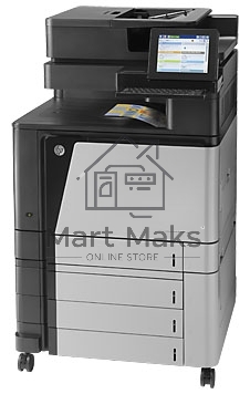 МФУ лазерный HP Color LaserJet Enterprise Flow M880z+ (A2W76A), A3, цветной, печ. до 46 стр/мин., скан. до 70 стр/мин. (ч/б) 68 стр/мин. (цвет), 1200 x 1200 dpi (печать) 600x600dpi (скан.), USB, RJ-45, Air Print
