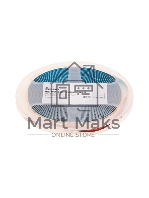 Лента светодиодная 24В, COB 10Вт/м, 384 LED/м, 3000K, 8мм, 5м, IP20 Rexant