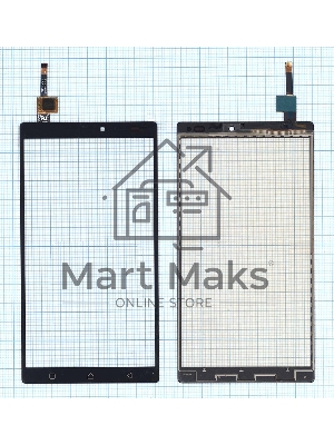 Сенсорное стекло (тачскрин) для Lenovo Vibe X3 черное