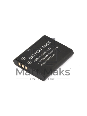 Аккумуляторная батарея для фото и видеокамер D-Li92, Li-50B 3,7V 1400mAh Li-ion