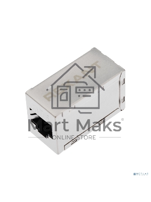 Проходной адаптер, RJ-45(8P-8C), FTP экранированный, кат.6, (гнездо-гнездо), Rexant
