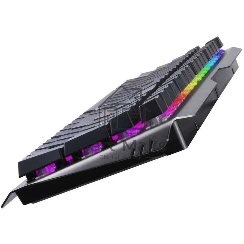 Игровая клавиатура Mad Catz S.T.R.I.K.E. 13 US БЕЗ РУССКОЙ РАСКЛАДКИ чёрная (CHERRY MX RED Switch, 96 кл., RGB подсветка, USB)
