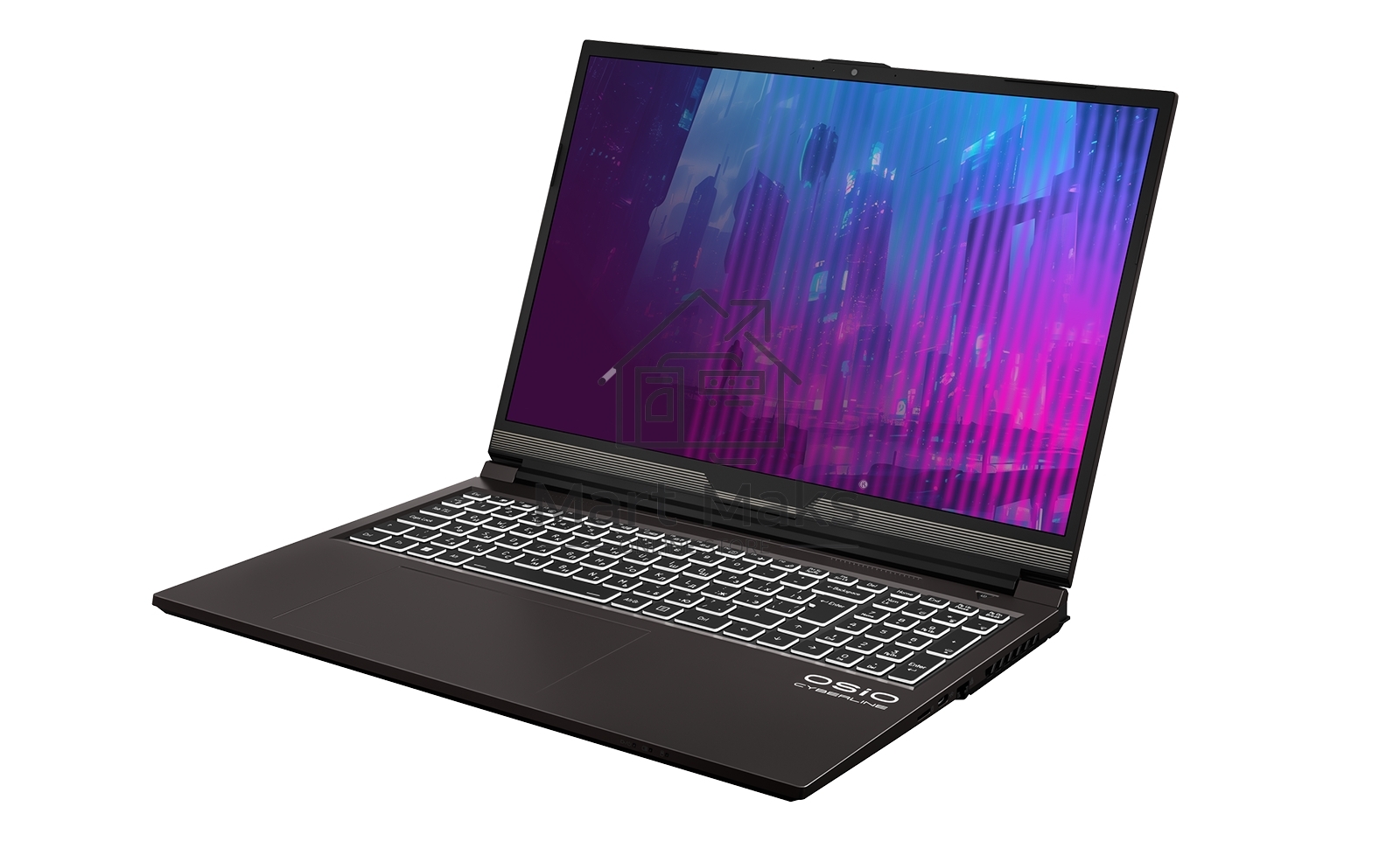Ноутбук Osio CyberLine C160i-004 коричневый Core i7 12650H 16Gb SSD512Gb NVIDIA GeForce RTX4060 8Gb 16