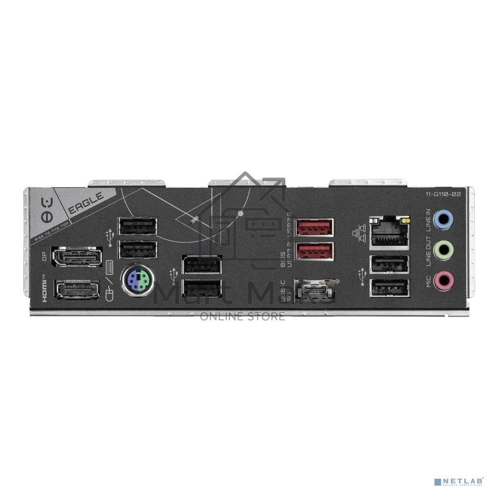 Материнская плата GIGABYTE B650 EAGLE, AM5, AMD B650, 4xDDR5, 4xSATA, 3xM.2, 1xPCI-E 4.0 x16, 1xHDMI, 1xDP, 2xUSB-C 3.2 Gen 1, 2xUSB-A 3.2 Gen 2, 6xUSB-A 2.0, 1x 1Gb LAN, 3x3.5 мм, 7.1, ATX