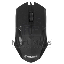 Мышь проводная ExeGate Professional Standard SH-9025L2 черный, 1000 dpi, USB, кнопки - 3