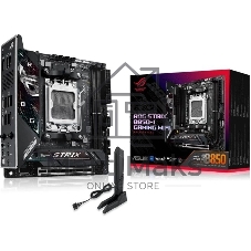 Материнская плата ASUS ROG STRIX B850-I GAMING WIFI, AM5, AMD B850, 2xDDR5, 2xSATA, 2xM.2, 1xPCIe 4.0 x16, HDMI, 1x2.5Gb LAN, USB Type-C, 3x3.5 мм, 7.1, mini-ITX