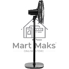 Вентилятор Centek CT-5024 чёрный, напольный, 65 Вт, 4 скорости, 44.5 см