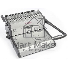 Переплетчик Gladwork X5 A4/перф.20л.сшив/макс.450л./пластик.+метал.пруж.-51мм)