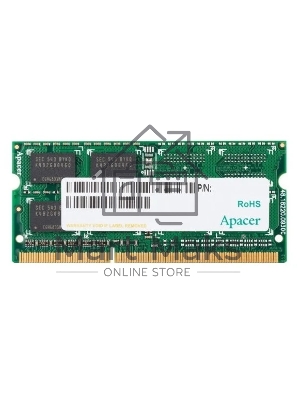 Оперативная память Apacer, DDR3, 4Gb (1x4Gb), 1600MHz, CL11, SO-DIMM