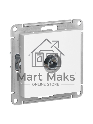 Механизм розетки TV ATLAS DESIGN оконечный 1DB белый SchE ATN000191