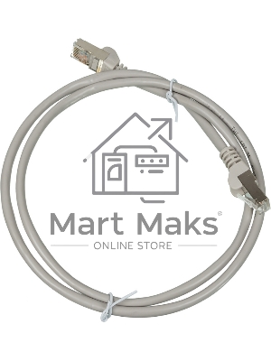 Патч-корд Lanmaster TWT-45-45-1.0/S-GY вилка RJ-45-вилка RJ-45 кат.5е 1м серый LSZH (уп.:1шт)