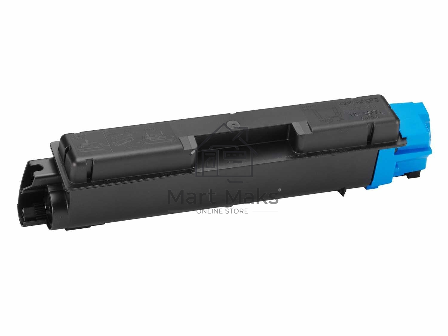 Картридж лазерный Kyocera TK-580C (1T02KTCNL0) голубой для FS-C5150DN 2800 стр.