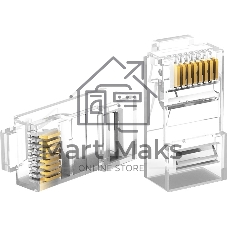 Коннектор Vention RJ45 (8p8c), cat. 5, под витую пару (10 шт.) VBSJT-5U