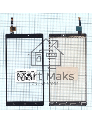 Сенсорное стекло (тачскрин) для Lenovo Vibe X3 черное
