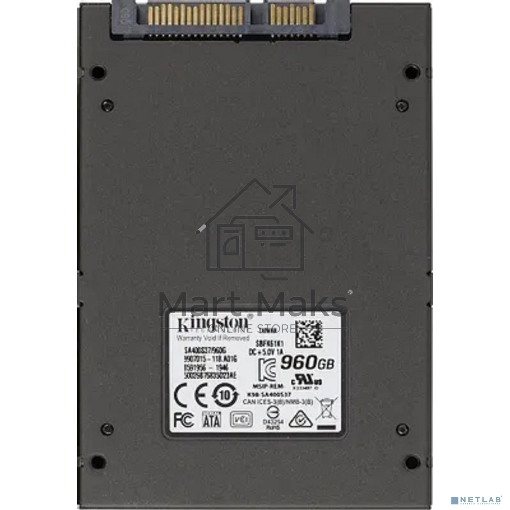 Накопитель SSD Kingston A400, 960GB, SATA III, 2.5
