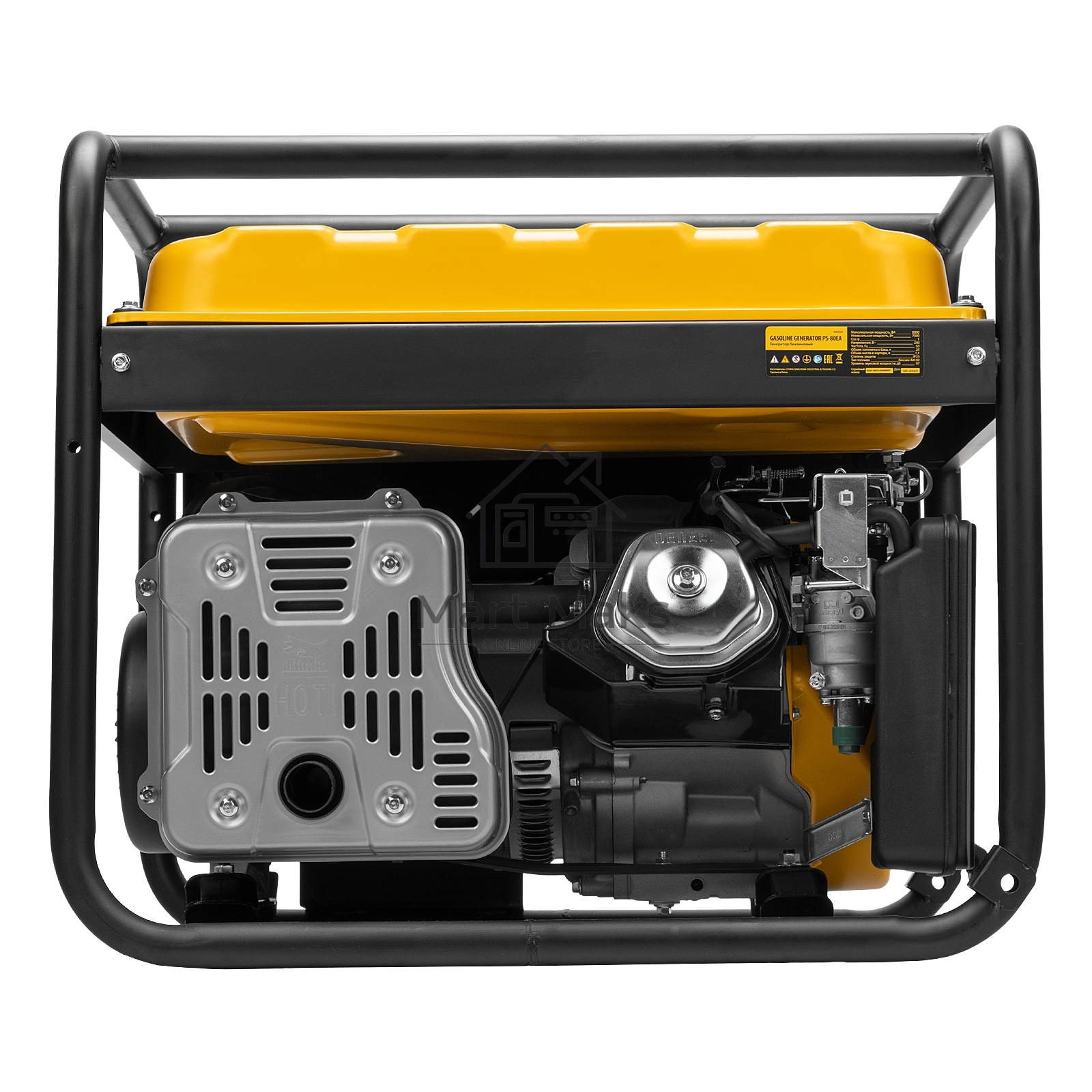 Электрогенератор бензиновый Denzel PS 80 EA, 8 кВт, 85 дБ, 90 кг