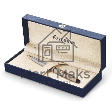 Ручка шариковая Waterman Expert 3 (CWS0952000) Stainless Steel GT M, синие чернила, подарочная коробка