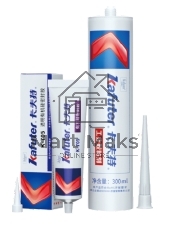 Клей-герметик силиконовый Kafuter K-705 прозрачный 300 мл