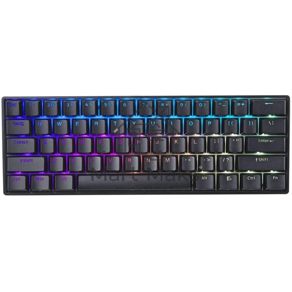 Игровая клавиатура Mad Catz S.T.R.I.K.E. 6 US БЕЗ РУССКОЙ РАСКЛАДКИ чёрная (Mad Catz RED Switch, 61 кл., RGB подсветка, USB)