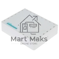 Роутер MikroTik RB750Gr3 hEX (RouterOS L4) with power supply and case 5 port 10/100/1000 гигабитный высокопроизводительный Ethernet