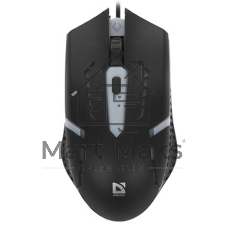 Мышь проводная Defender Flash MB-600L черный, 1200 dpi, USB, кнопки - 4
