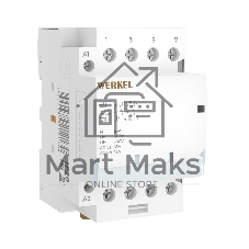 Контактор модульный WERKEL 63 A 4NO (3 мод.) W943M63O