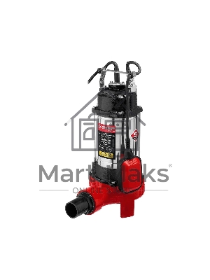 Насос ЗУБР НПФ-1100-Р  фекальный погружной 1100Вт пропускная способность 245 л/мин напор 8м чугунн