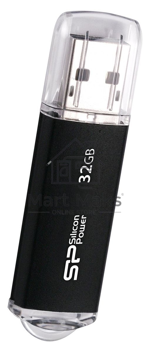 Флешка USB R/W Silicon Power R/W 32Gb Ultima II-I Series SP032GBUF2M01V1K USB2.0 черный