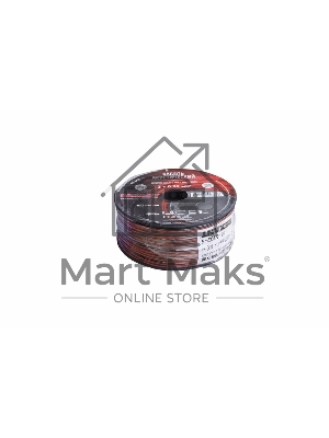 Кабель акустический 2х0,35 м м красно-черный (бухта 100 м ) Rexant 01-6102-3