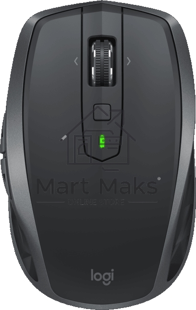 Мышь беспроводная Logitech MX Anywhere 2S графитовый, 4000 dpi, радиоканал, Bluetooth, USB, кнопки - 7