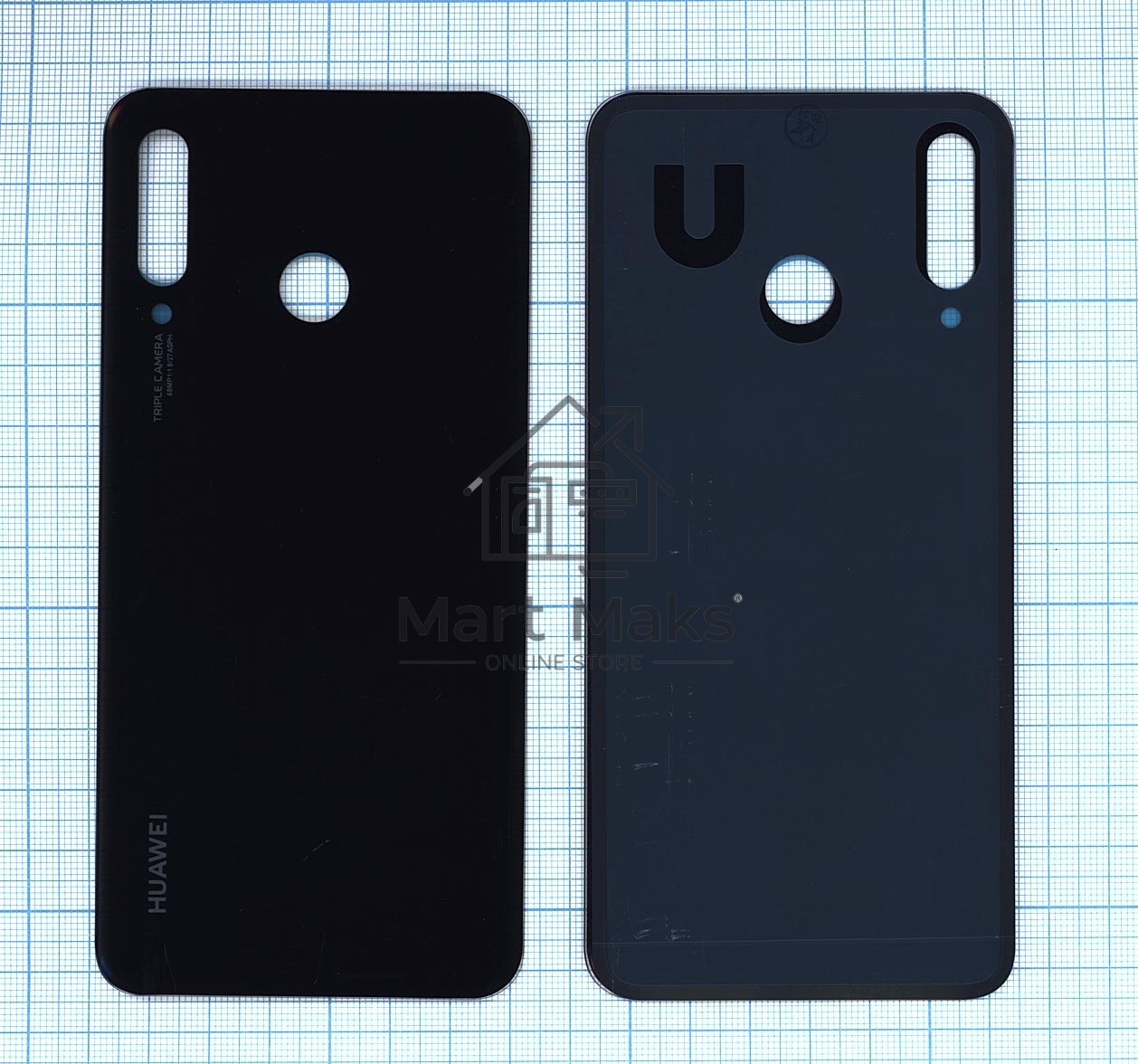 Задняя крышка для Huawei P30 Lite Nova 4E 48MP  черный
