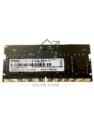 Оперативная память Foxline, DDR5, 8Gb (1x8 Gb), 5600 MHz, CL46, SO-DIMM