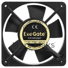 Вентилятор для корпуса ExeGate EX12025SAT черный, 120 мм, 2100 об/мин, 31 дБ