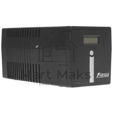 Источник бесперебойного питания PowerMan Smart Sine 1000 черный (Pure Sine Wave/LCD Display/USB/Software/RJ11/45)