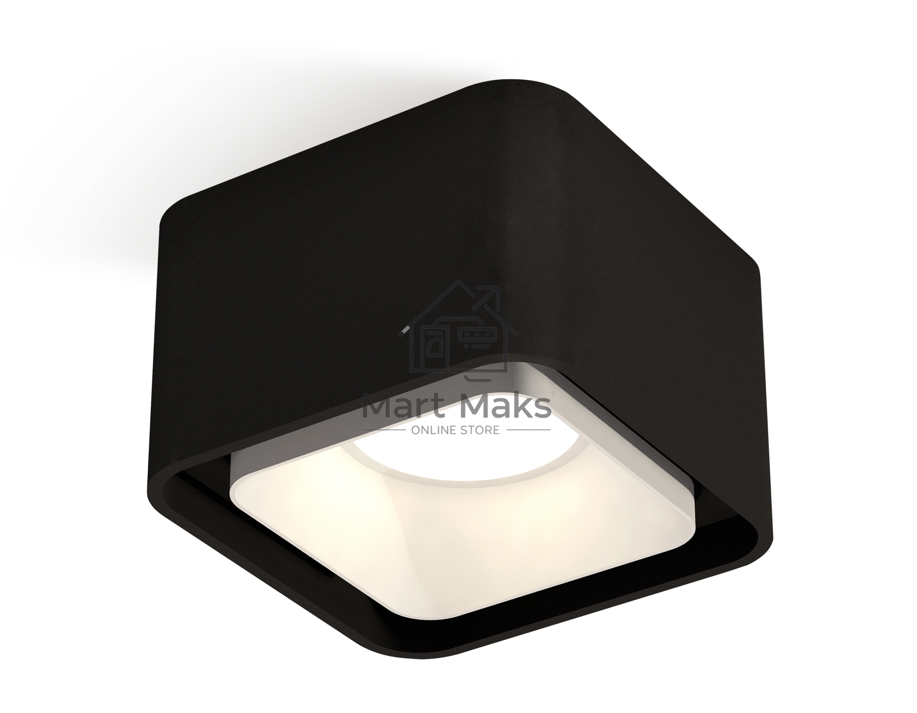 Светильник Ambrella Light XS7833001 SBK/SWH черный песок/белый песок MR16 GU5.3 (C7833, N7701)