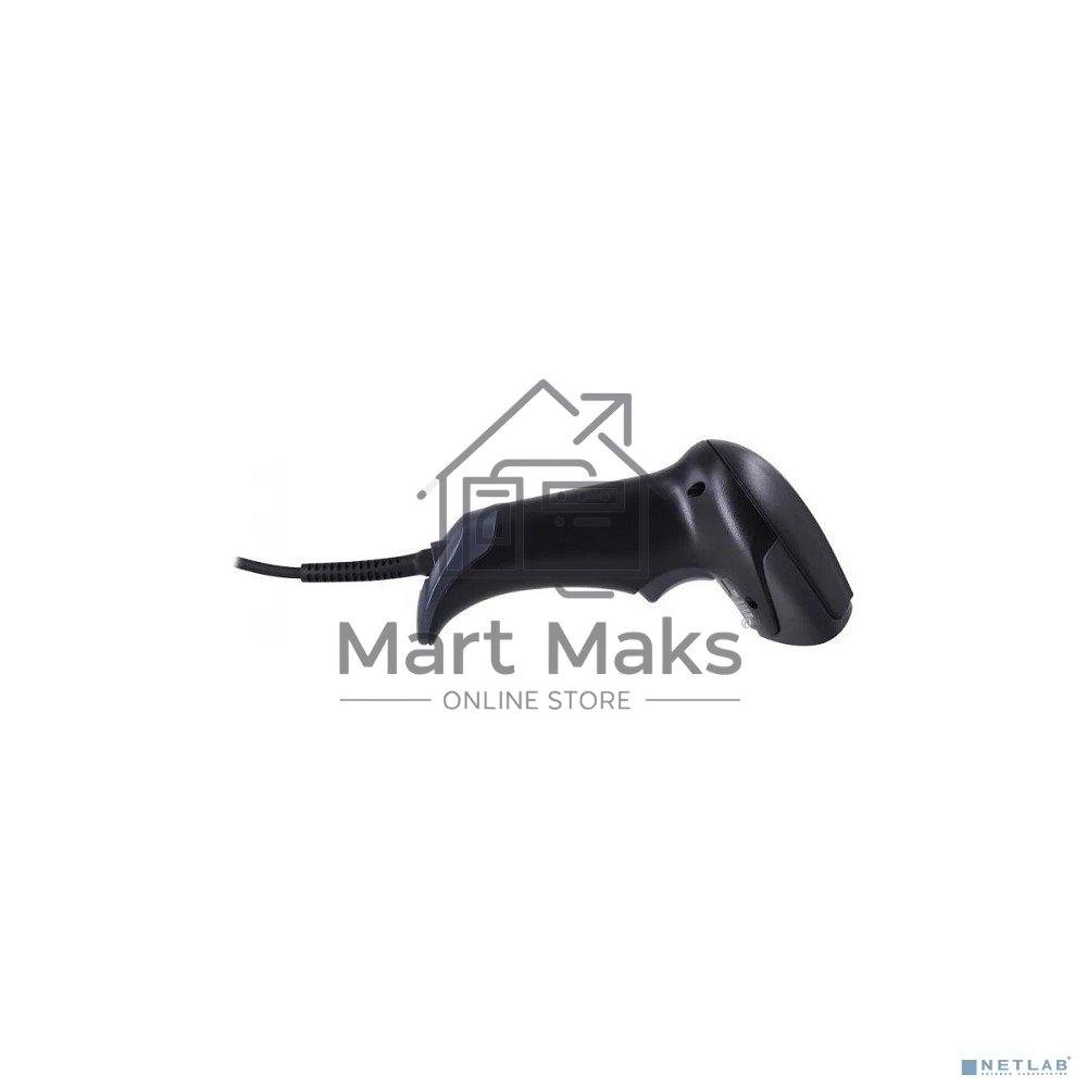Сканер штрих-кода ручной MERTECH 2310 P2D USB, USB эмуляция RS232 black 3m 4865