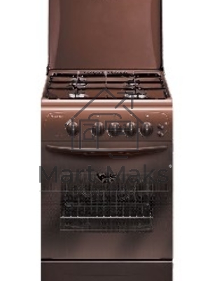 Плита газовая Gefest ПГ 3200-06 К43 коричневый, конфорок 4 шт, духовка 42 л, 50 см x 85 см x 57 см