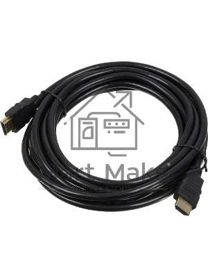 Кабель аудио-видео High Speed ver.1.4 HDMI (m)/HDMI (m) 5м. позолоченные контакты черный
