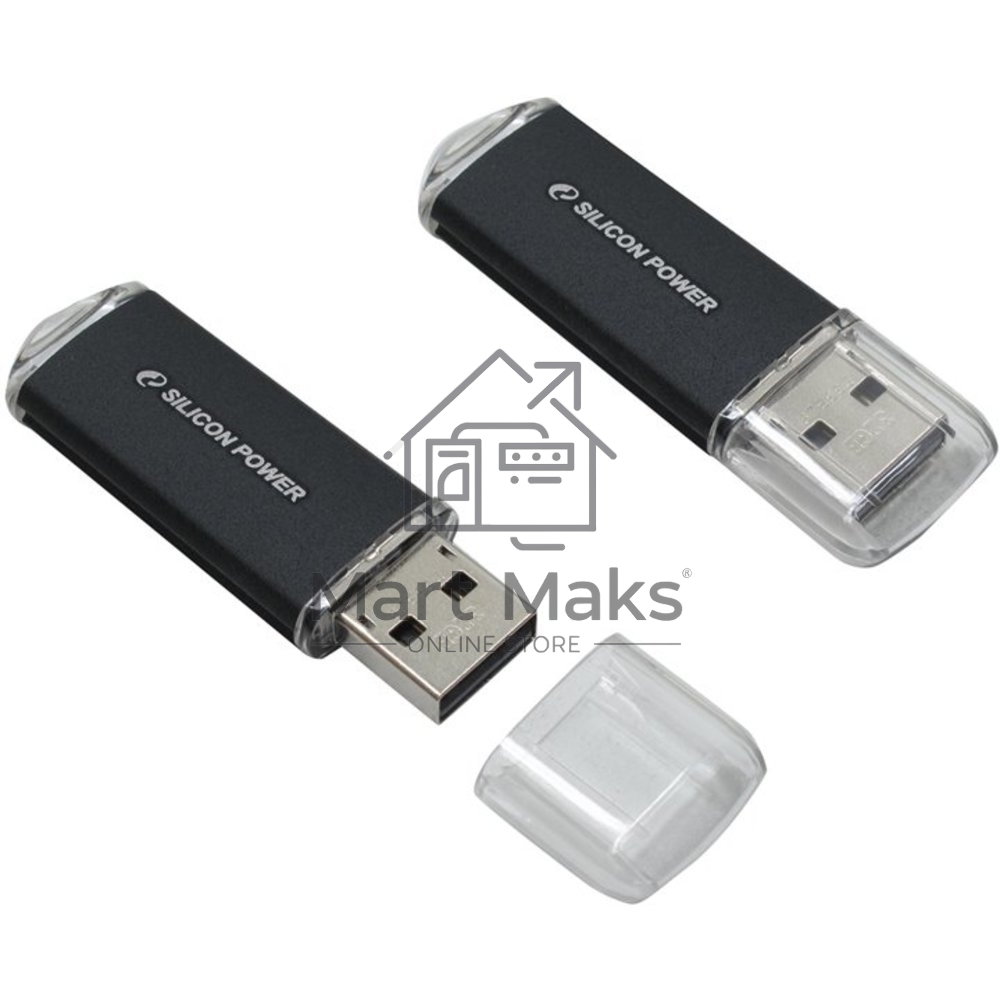 Флешка USB R/W Silicon Power R/W 32Gb Ultima II-I Series SP032GBUF2M01V1K USB2.0 черный