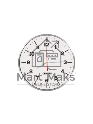 Часы настенные Centek СТ-7100 White