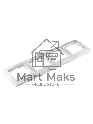 Рамка 4-м СП Севиль горизонт. бел. UNIVersal С0046